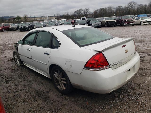 2G1WC5E30C1215266 - 2012 CHEVROLET IMPALA LTZ WHITE photo 2