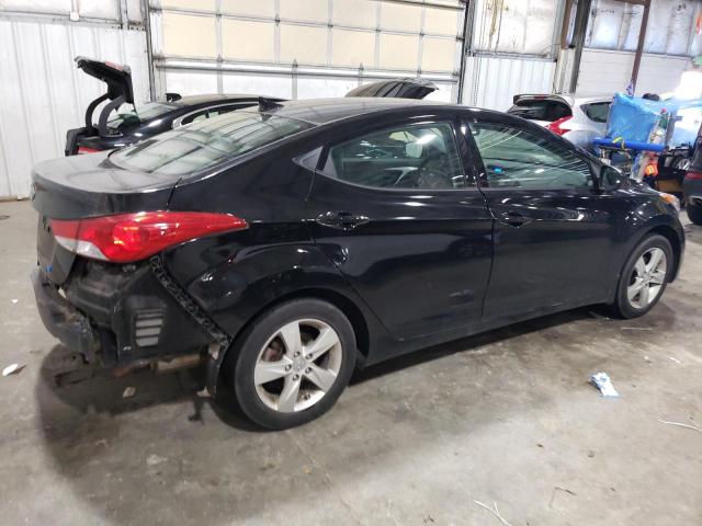 KMHDH4AEXDU648984 - 2013 HYUNDAI ELANTRA GLS BLACK photo 3