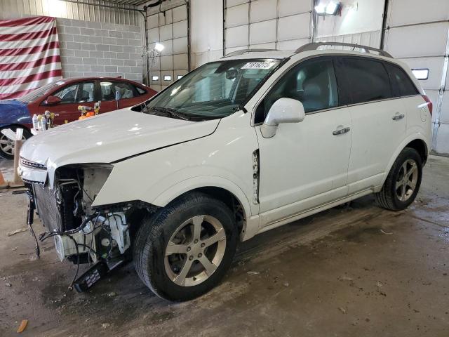 3GNAL3EK4ES511922 - 2014 CHEVROLET CAPTIVA LT WHITE photo 1