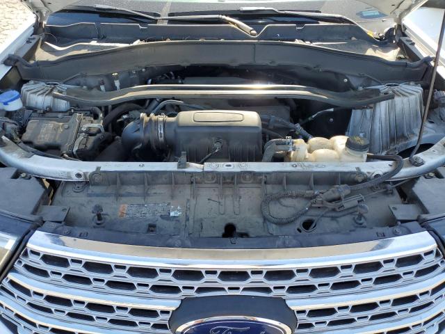 1FMSK8FH5LGB86608 - 2020 FORD EXPLORER LIMITED WHITE photo 12