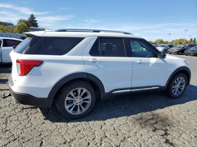 1FMSK8FH5LGB86608 - 2020 FORD EXPLORER LIMITED WHITE photo 3