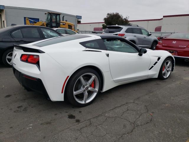 1G1YB2D73F5109203 - 2015 CHEVROLET CORVETTE STINGRAY 1LT WHITE photo 3