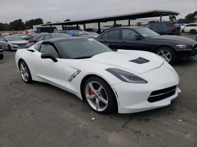 1G1YB2D73F5109203 - 2015 CHEVROLET CORVETTE STINGRAY 1LT WHITE photo 4