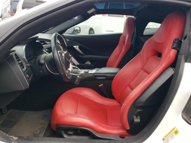 1G1YB2D73F5109203 - 2015 CHEVROLET CORVETTE STINGRAY 1LT WHITE photo 7