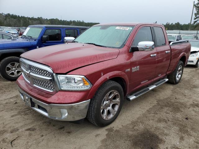 1C6RR6JTXDS560716 - 2013 RAM 1500 LARAMIE RED photo 1