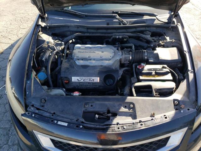 1HGCS22898A012886 - 2008 HONDA ACCORD EXL BLACK photo 11