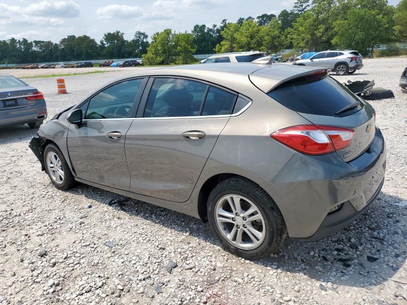 3G1BE6SM9JS553388 - 2018 CHEVROLET CRUZE LT GRAY photo 2