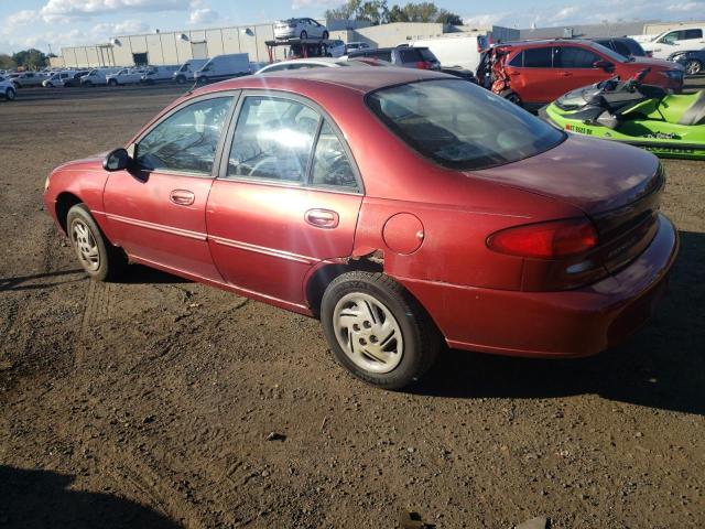 1FALP13P7VW122646 - 1997 FORD ESCORT LX RED photo 2