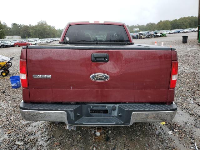 1FTPX12584NB11090 - 2004 FORD F150 BURGUNDY photo 6