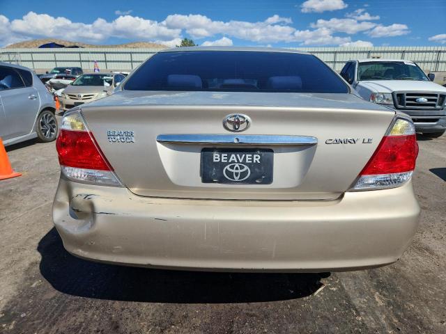 4T1BE32K35U505391 - 2005 TOYOTA CAMRY LE GOLD photo 6