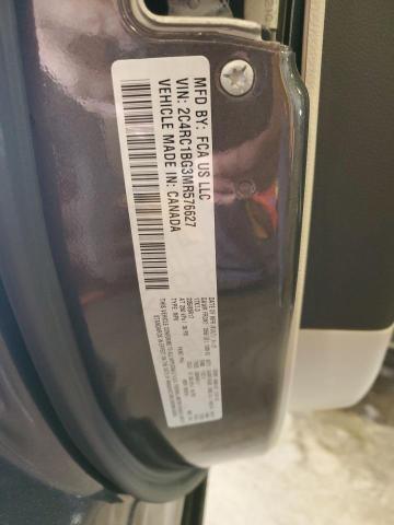 2C4RC1BG3MR576627 - 2021 CHRYSLER PACIFICA TOURING L GRAY photo 13