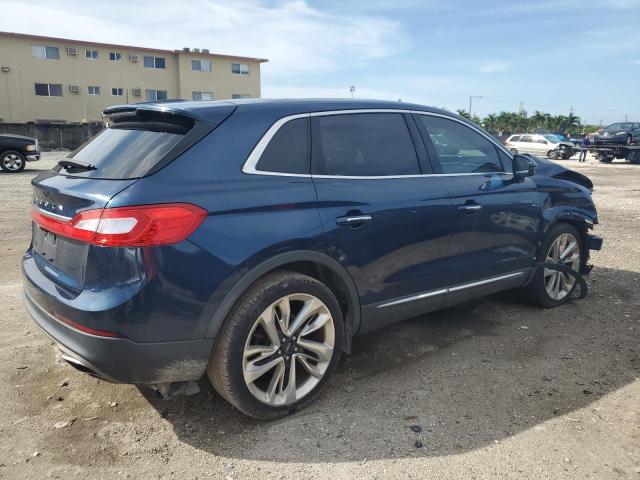 2LMPJ6LR4HBL28458 - 2017 LINCOLN MKX RESERVE Կապույտ լուսանկար 3