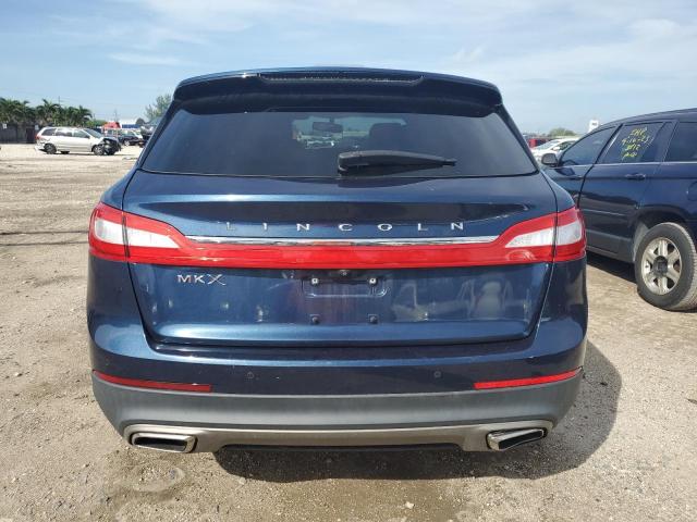 2LMPJ6LR4HBL28458 - 2017 LINCOLN MKX RESERVE Կապույտ լուսանկար 6