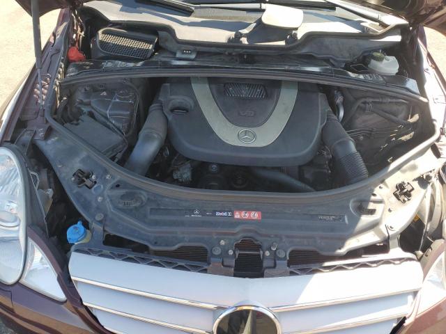 4JGCB65E38A085514 - 2008 MERCEDES-BENZ R 350 BURGUNDY photo 12