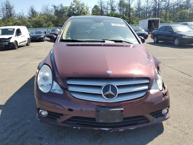 4JGCB65E38A085514 - 2008 MERCEDES-BENZ R 350 BURGUNDY photo 5