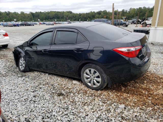 5YFBURHE5GP483003 - 2016 TOYOTA COROLLA L BLACK photo 2