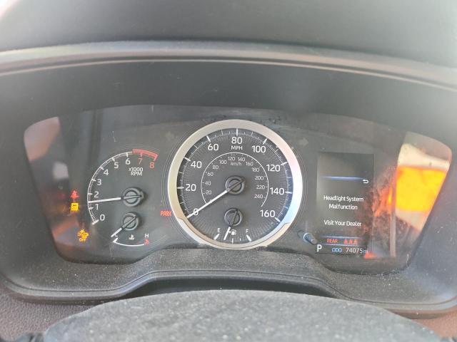5YFEPMAE3MP187748 - 2021 TOYOTA COROLLA LE ლურჯი ფოტო 9