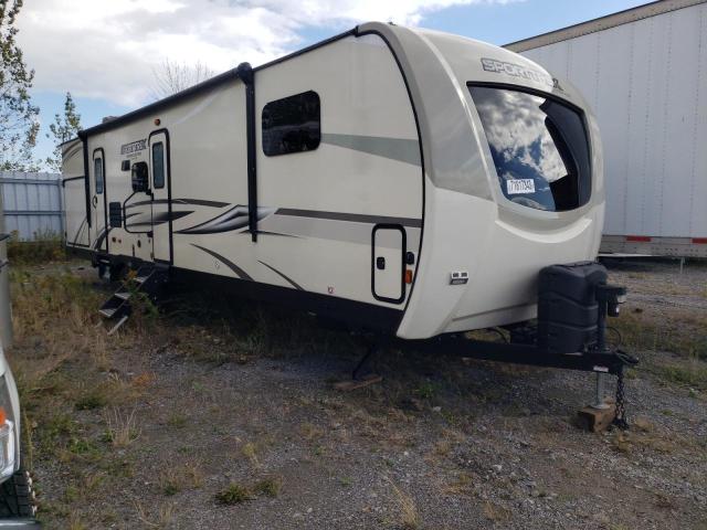 4EZT13428L8044565 - 2020 KZ TRAILER BEIGE photo 1