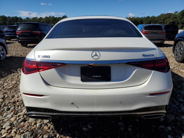 W1K6G7GBXPA184878 - 2023 MERCEDES-BENZ S 580 4MATIC WHITE photo 6