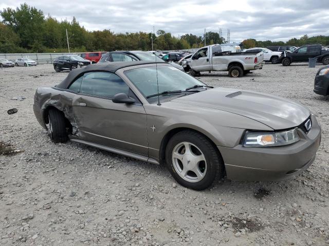 1FAFP44491F238928 - 2001 FORD MUSTANG GRAY photo 4