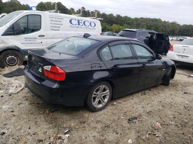 WBAVA33548KX83834 - 2008 BMW 328 I BLACK photo 3