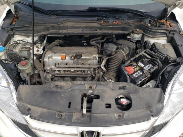 JHLRE4H76BC001448 - 2011 HONDA CR-V EXL WHITE photo 12