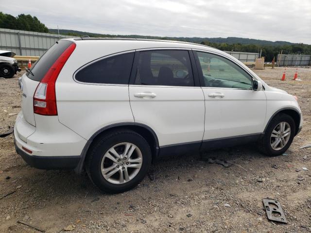 JHLRE4H76BC001448 - 2011 HONDA CR-V EXL WHITE photo 3