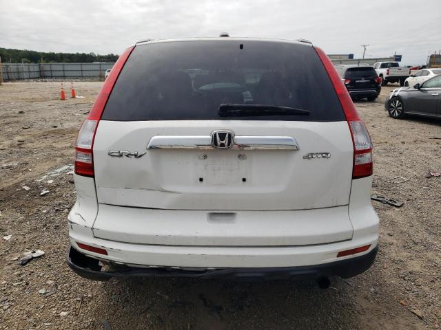JHLRE4H76BC001448 - 2011 HONDA CR-V EXL WHITE photo 6