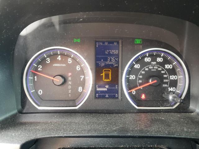 JHLRE4H76BC001448 - 2011 HONDA CR-V EXL WHITE photo 9