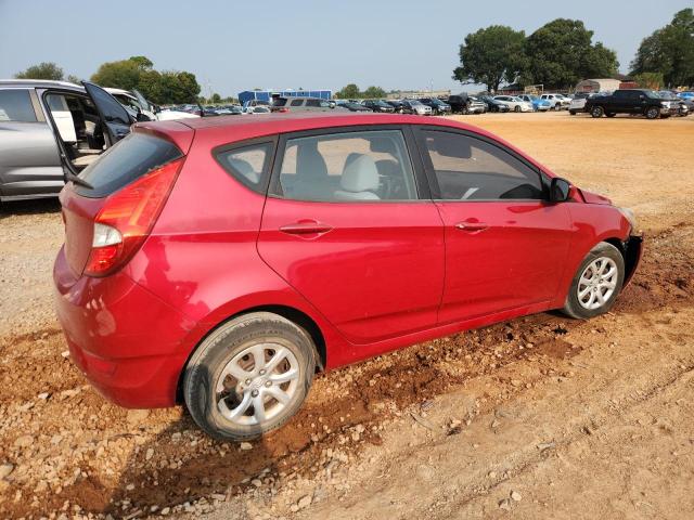 KMHCT5AE9CU012989 - 2012 HYUNDAI ACCENT GLS أحمر صورة 3