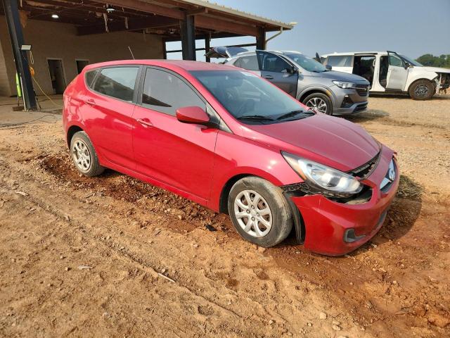 KMHCT5AE9CU012989 - 2012 HYUNDAI ACCENT GLS أحمر صورة 4