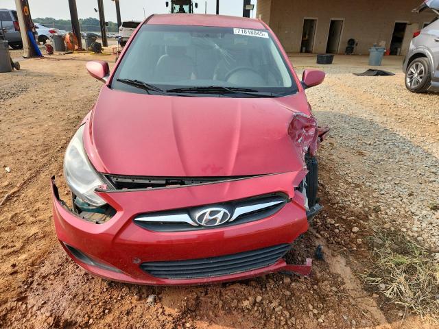 KMHCT5AE9CU012989 - 2012 HYUNDAI ACCENT GLS أحمر صورة 5