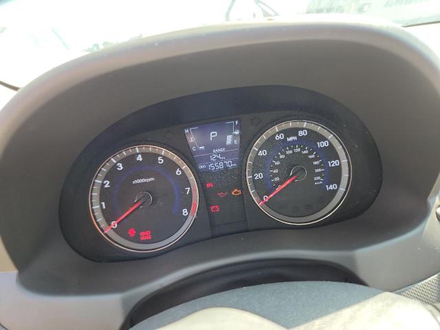 KMHCT5AE9CU012989 - 2012 HYUNDAI ACCENT GLS أحمر صورة 9