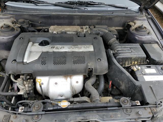 KMHDN45D93U528571 - 2003 HYUNDAI ELANTRA GLS CHARCOAL photo 11