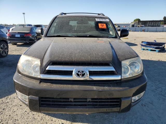 JTEZU14R050059546 - 2005 TOYOTA 4RUNNER SR5 BLACK photo 5