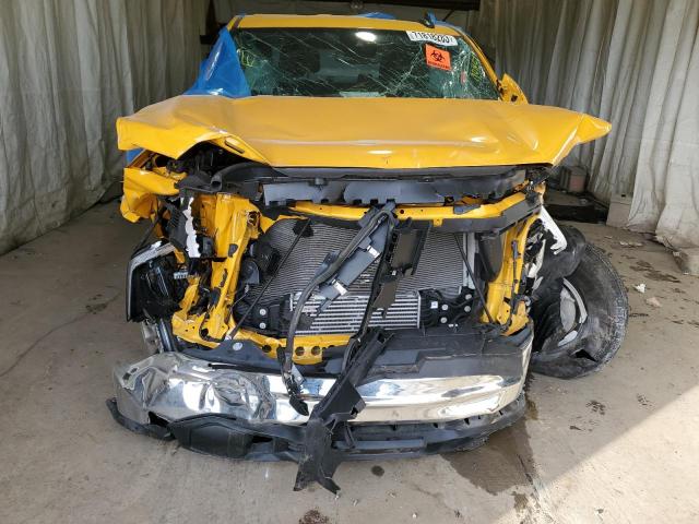 1GTRHAEK2NZ518758 - 2022 GMC SIERRA C1500 YELLOW photo 5