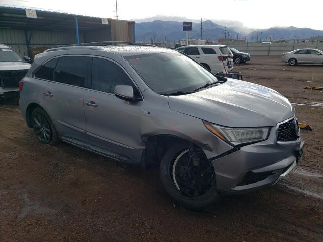 5J8YD7H74JL000361 - 2018 ACURA MDX SPORT HYBRID ADVANCE SILVER photo 4