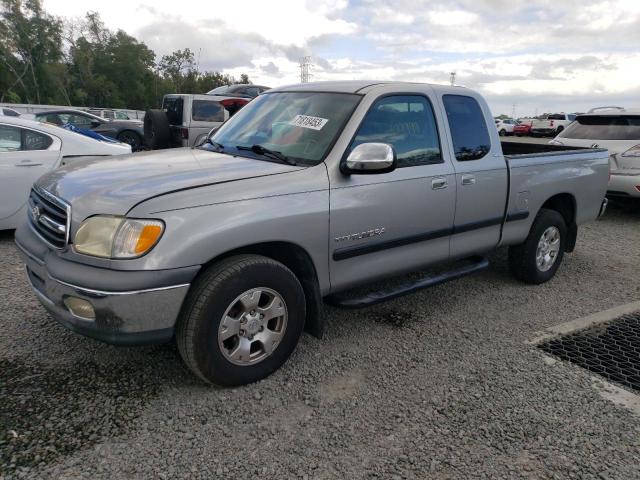 5TBRT34171S161374 - 2001 TOYOTA TUNDRA ACCESS CAB SILVER photo 1