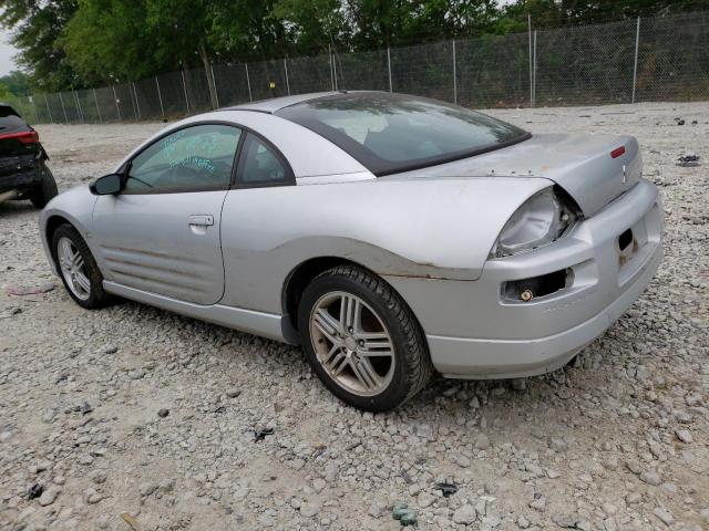 4A3AC84H43E179089 - 2003 MITSUBISHI ECLIPSE GT SILVER photo 2