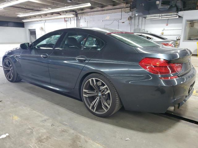 WBS6E9C50JG808325 - 2018 BMW M6 GRAN COUPE CHARCOAL photo 2