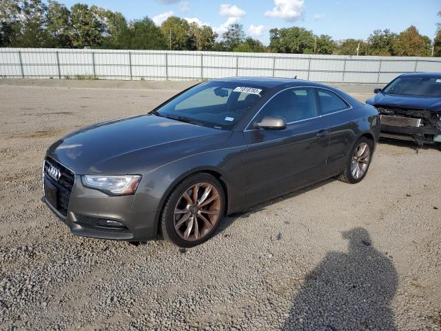 WAULFAFR0EA037605 - 2014 AUDI A5 PREMIUM PLUS GRAY photo 1