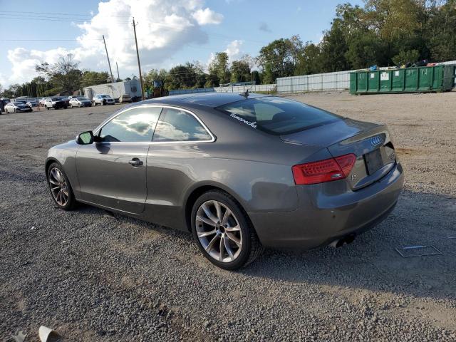 WAULFAFR0EA037605 - 2014 AUDI A5 PREMIUM PLUS GRAY photo 2