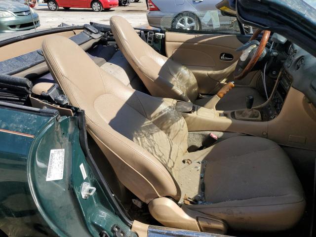 JM1NB353410212339 - 2001 MAZDA MX-5 MIATA BASE GREEN photo 10