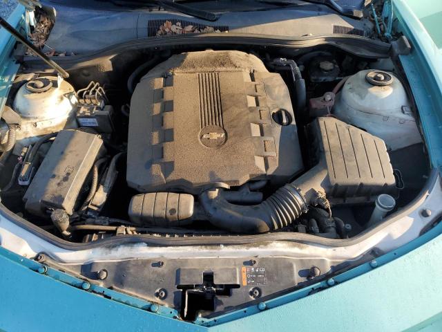 2G1FA1ED5B9202701 - 2011 CHEVROLET CAMARO LS TEAL photo 11