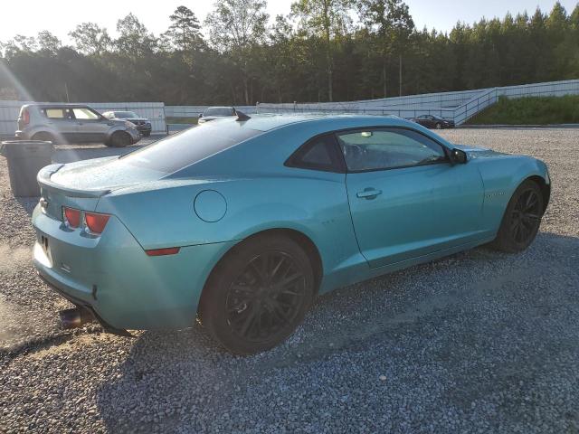 2G1FA1ED5B9202701 - 2011 CHEVROLET CAMARO LS TEAL photo 3