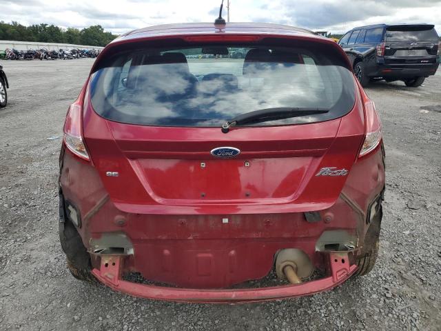 3FADP4EJ9EM130925 - 2014 FORD FIESTA SE RED photo 6