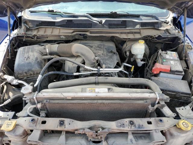 1C6RR7LT9FS611483 - 2015 RAM 1500 SLT BLUE photo 11