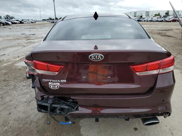 5XXGT4L34JG235570 - 2018 KIA OPTIMA LX MAROON photo 6