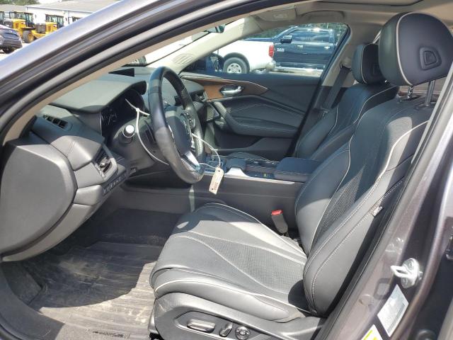 19UUB6F69PA001566 - 2023 ACURA TLX ADVANCE GRAY photo 7