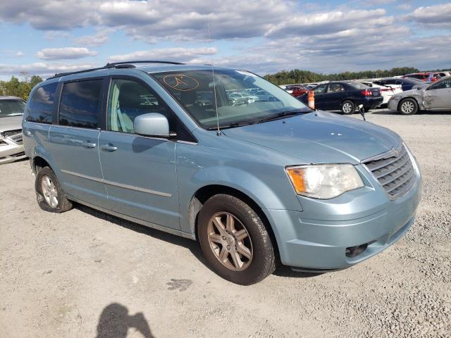 2A8HR54109R627608 - 2009 CHRYSLER TOWN & CNT TOURING BLUE photo 4